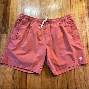 Marine Layer Saturday Sport Shorts Men’s XL Muted Coral
